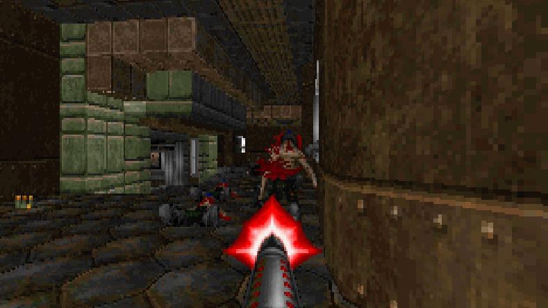 Freedoom, running in the browser
